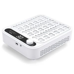 Makartt Professional Nail Dust Collector White